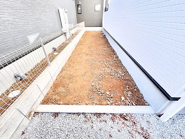 ちょっとしたスペースを設けることによって敷地にゆとりが生まれます！