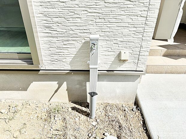 ガーデニングやお掃除に便利な外水栓