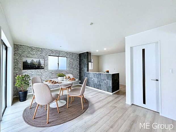 住む方の個性が引き出される、インテリアを考えるのが楽しみなリビングです!