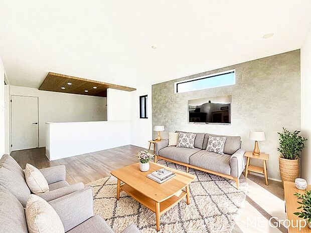 落ち着いた雰囲気のＬＤＫは家族みんなの快適空間※家具はCGです