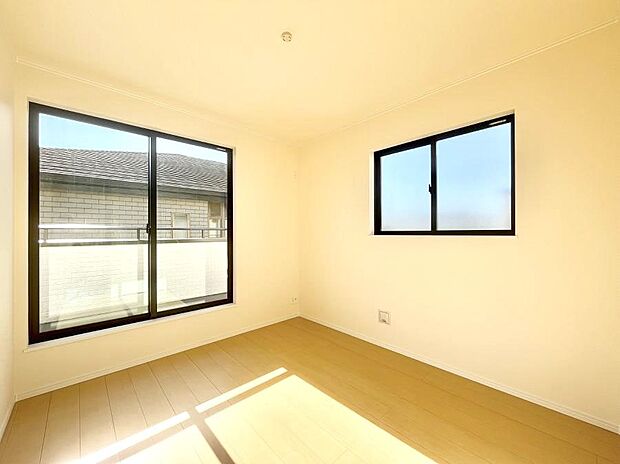 2面採光で明るさ&風通し良好!