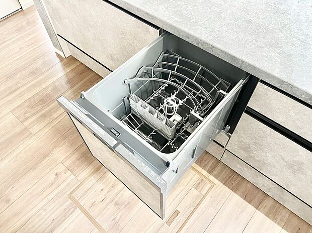 面倒なお片づけは食洗機にお任せ!家事の負担が減って、時間にも気持ちにもゆとりができます。