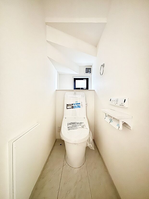 トイレは1階と2階それぞれに配置されていてとても便利です。