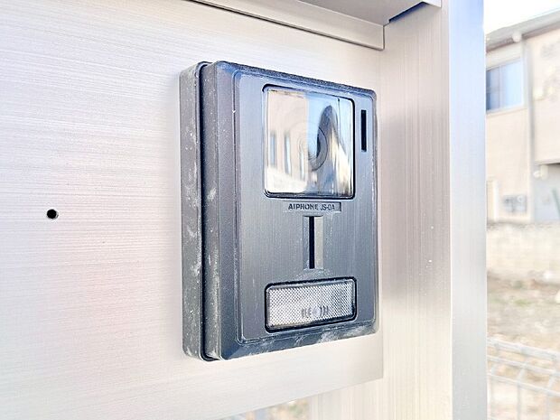 TVモニター付インターホンでセキュリティ面にも配慮。