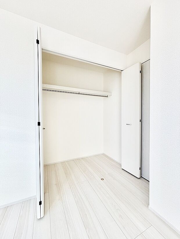 収納力あるクローゼット