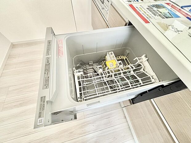 面倒なお片づけは食洗機にお任せ!家事の負担が減って、時間にも気持ちにもゆとりができます。