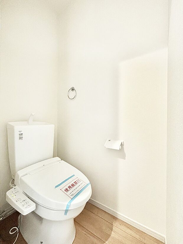 トイレは1階と2階それぞれに配置されていてとても便利です。 