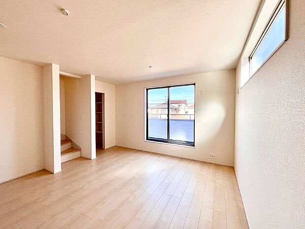 リビング階段が家族の笑顔と会話をつないでくれます