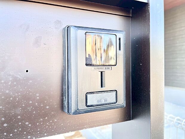 TVモニター付インターホンでセキュリティ面にも配慮