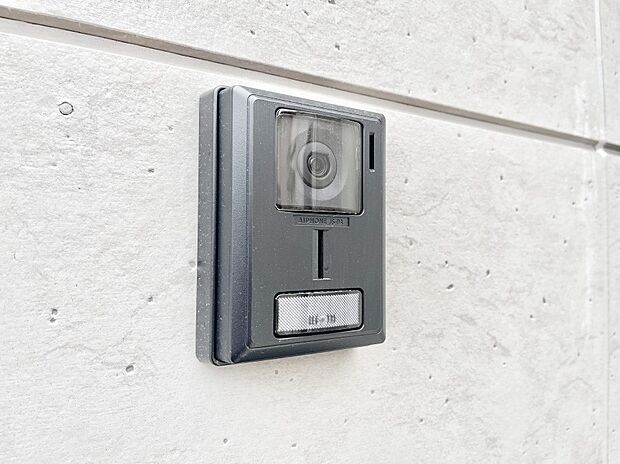 TVモニター付インターホンでセキュリティ面にも配慮。