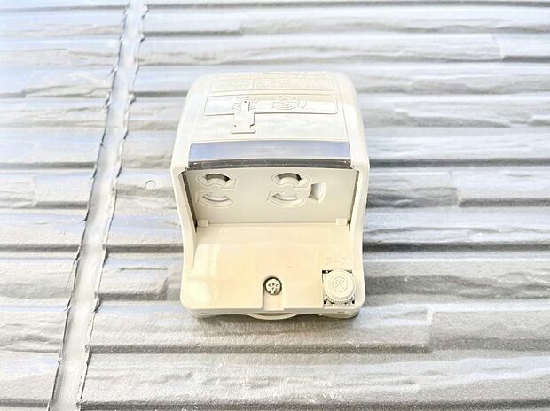 便利な外コンセント。