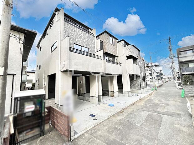 前面道路はきちんと整備されています