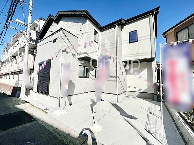 上質感あふれる外観デザイン。魅力の住まいを実現。 