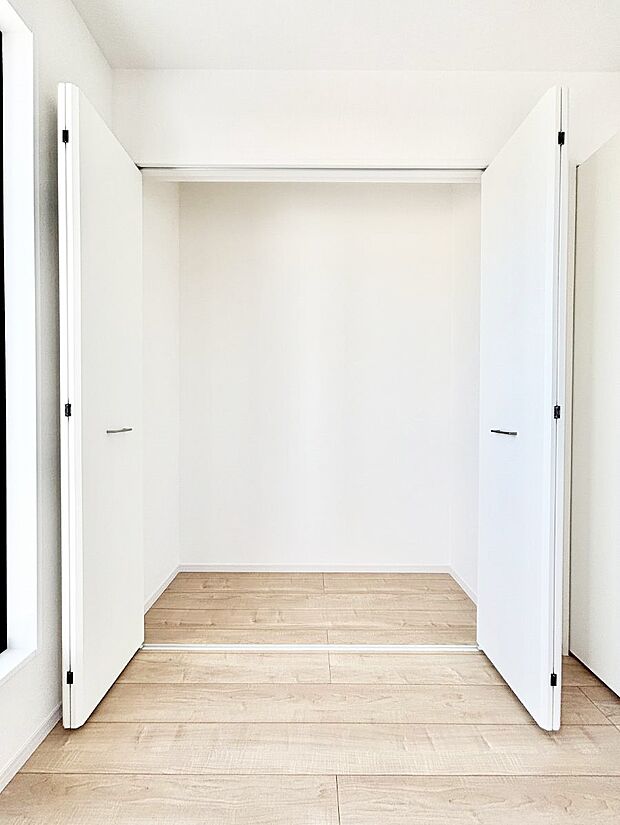 収納力あるクローゼット