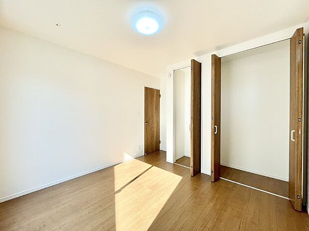 収納も充実しています！どんなお部屋にするか考えるのが楽しみですね。