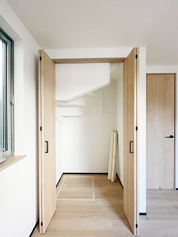 収納力あるクローゼット