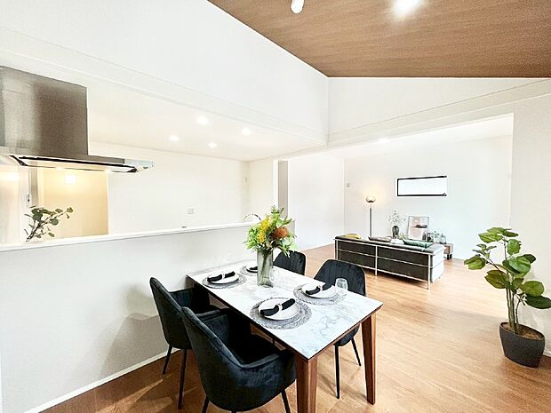 住む方の個性が引き出される、インテリアを考えるのが楽しみなリビングです!