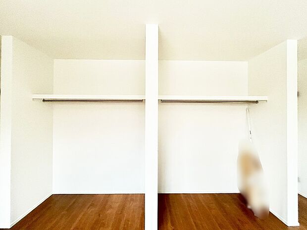 たっぷりの収納スペースで快適に暮らせそう