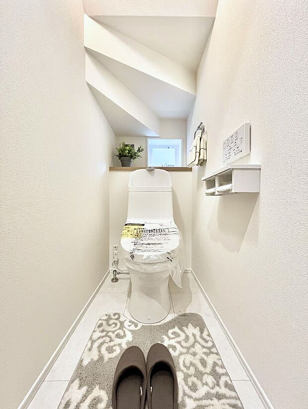 トイレは1階と2階それぞれに配置されていてとても便利です。