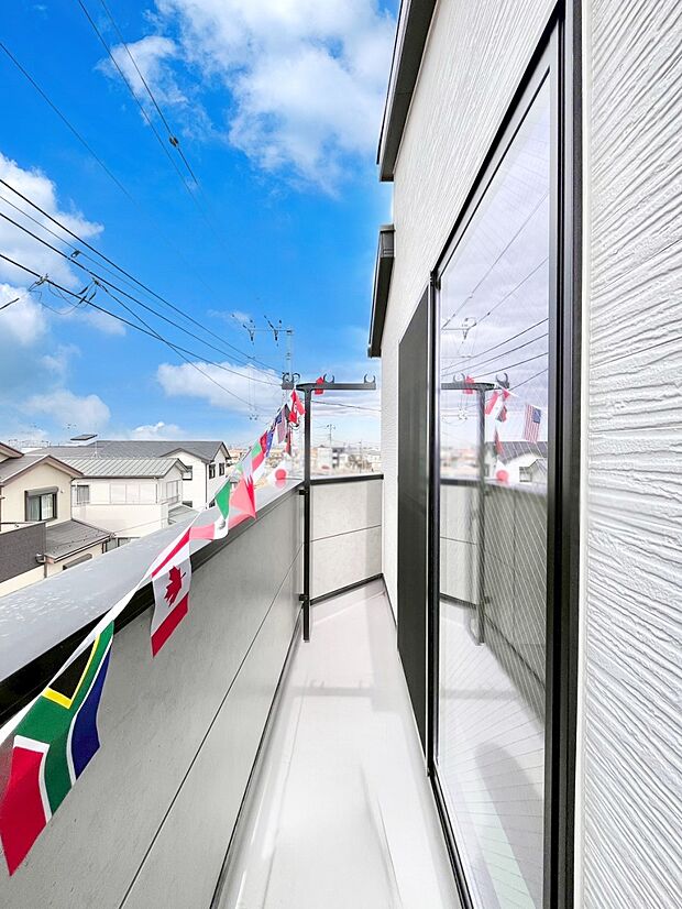 気持ちよい陽光と風を感じられます