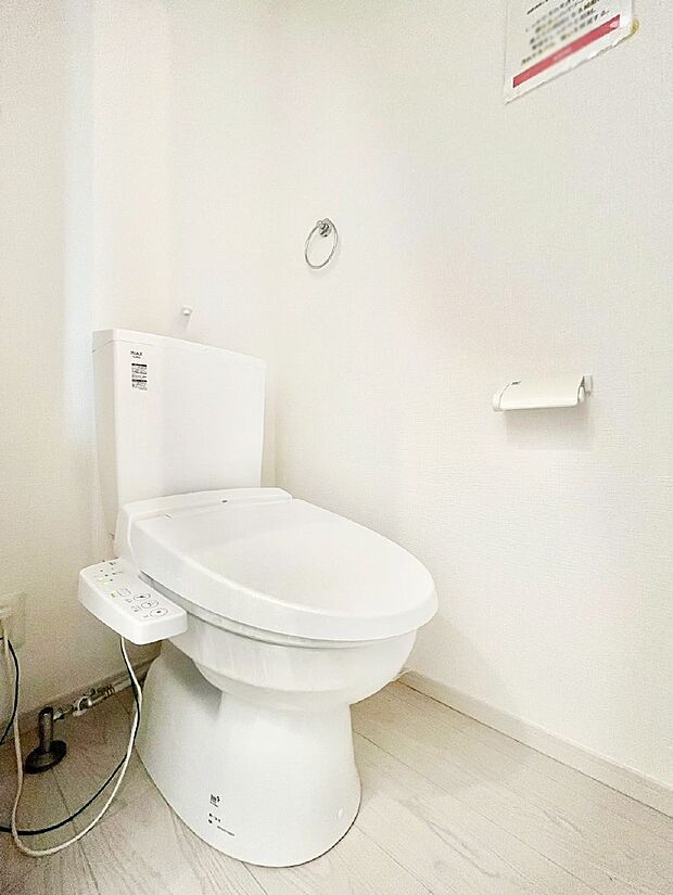 トイレは1階と2階それぞれに配置されていてとても便利です。 