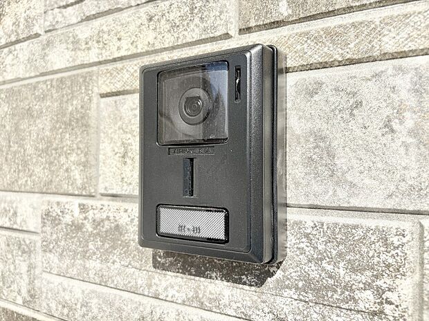 TVモニター付インターホンでセキュリティ面にも配慮!