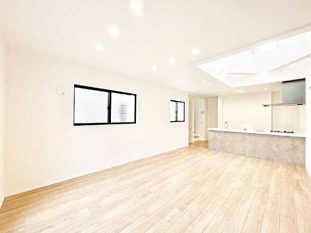 リビング階段、毎日大切な家族とコミュニケーションがとれる家族思いの間取り