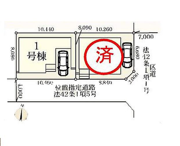 区画図