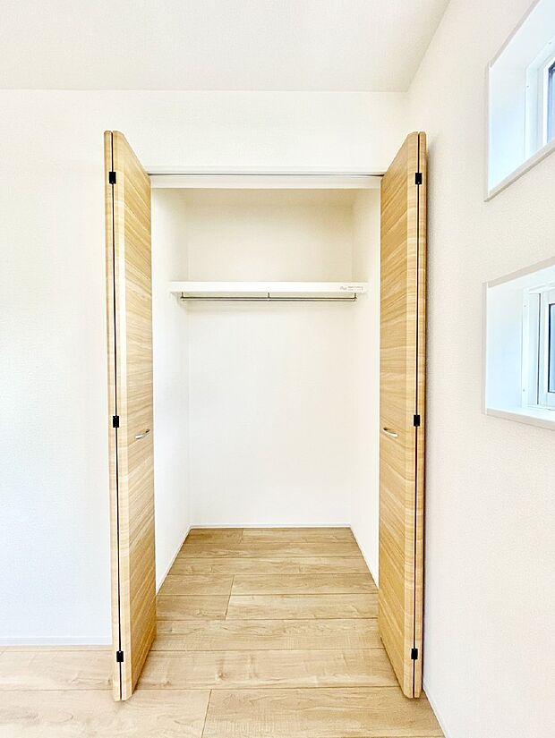 全居室クローゼット付き