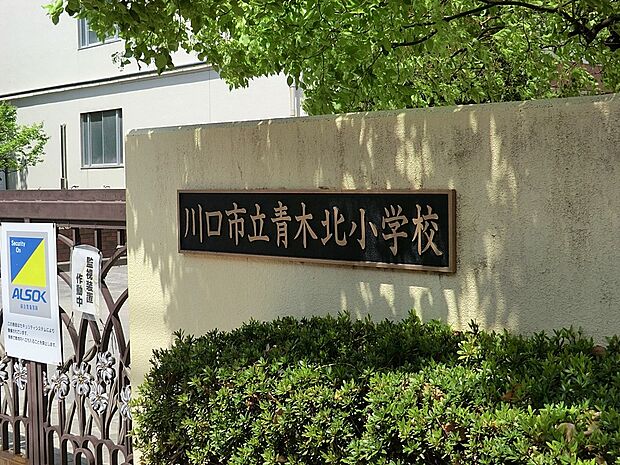 小学校 900m 川口市立青木北小学校