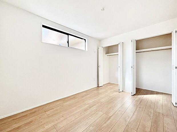 収納が充実しているので、居住スペースを広く使えます。 