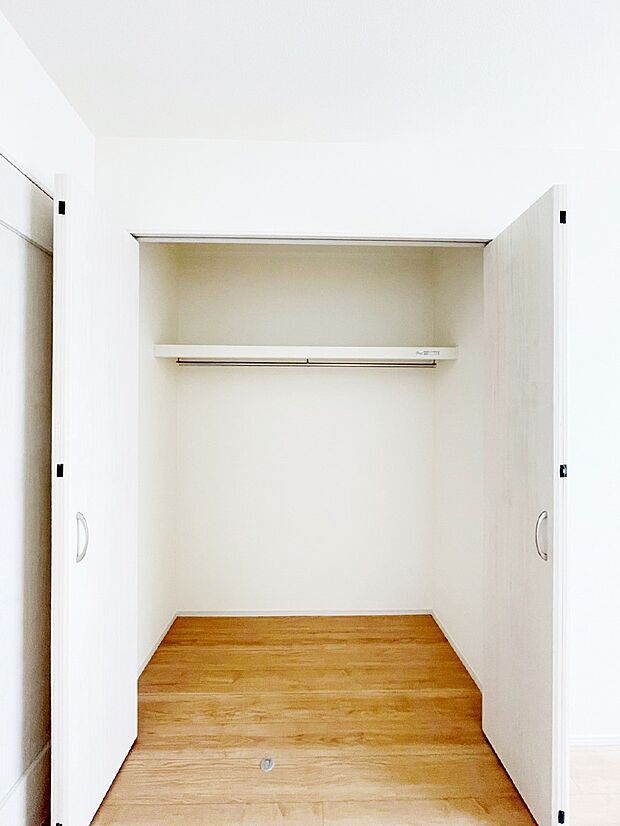 収納力あるクローゼット