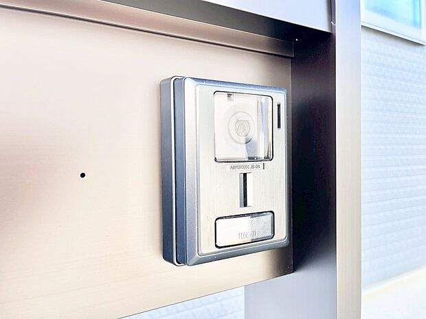 TVモニター付インターホンでセキュリティ面にも配慮。