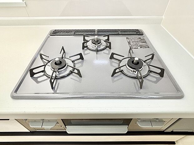 三口ガスコンロでお料理が一気にはかどりそう