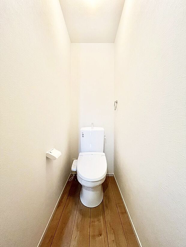 トイレは1階と2階それぞれに配置されていてとても便利です。