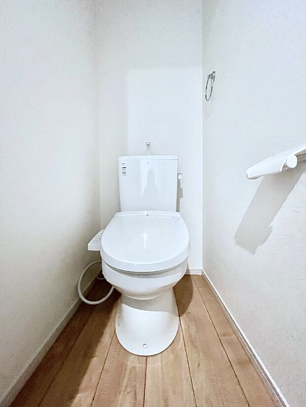 トイレは1階と2階それぞれに配置されていてとても便利です。