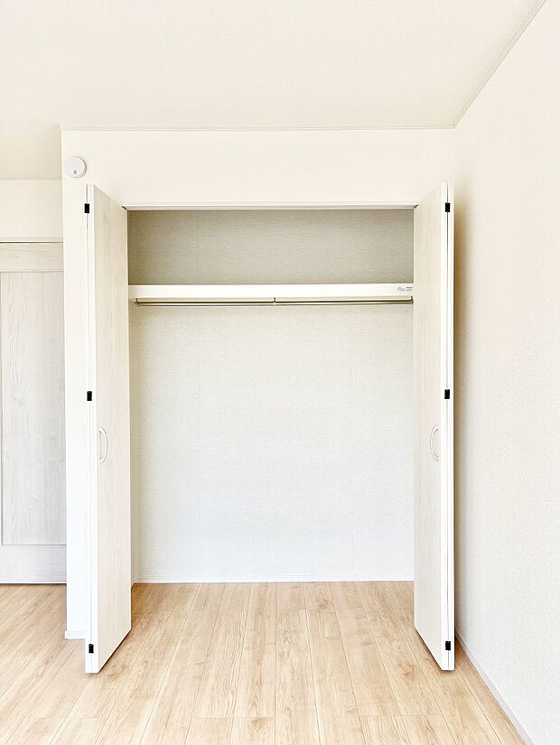 収納力あるクローゼット