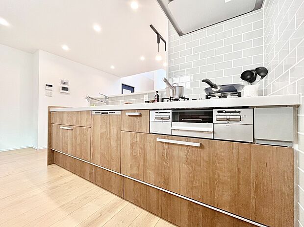 お料理を効率的に、楽しく!システムキッチン