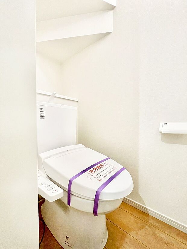 トイレは1階と2階それぞれに配置されていてとても便利です。 