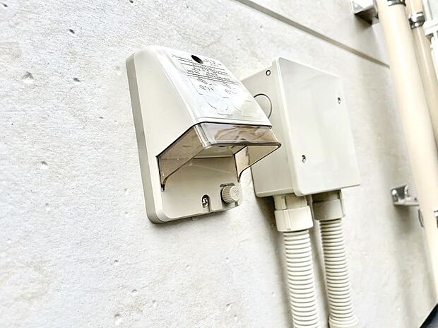 便利な外コンセント。