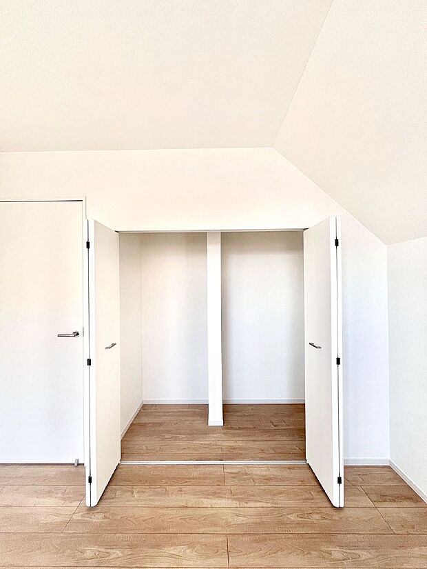 たっぷりの収納スペースで快適に暮らせそう