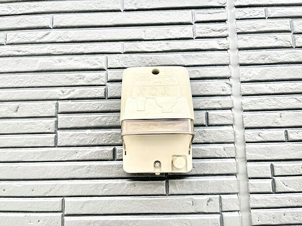 便利な外コンセント。