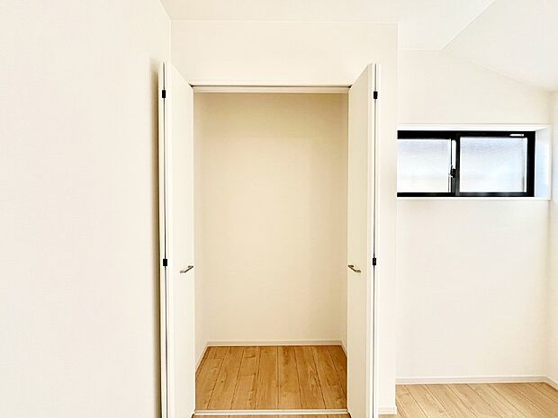 収納力あるクローゼット