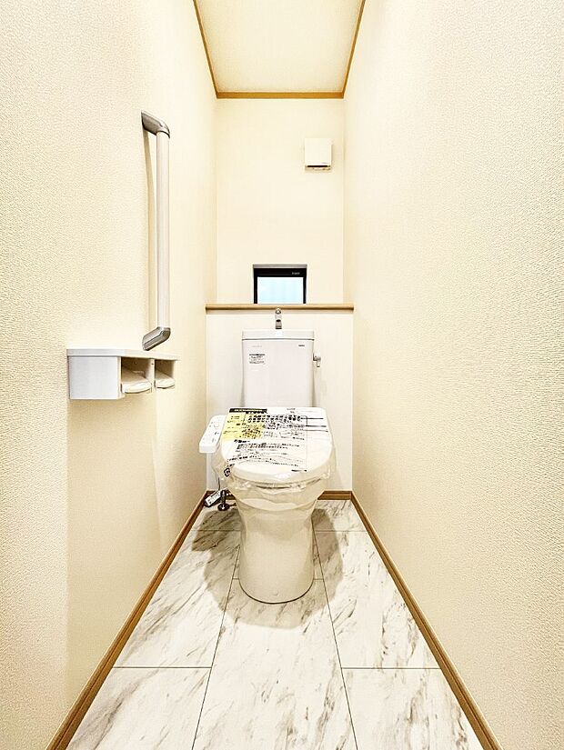 トイレは1階と2階それぞれに配置されていてとても便利です。