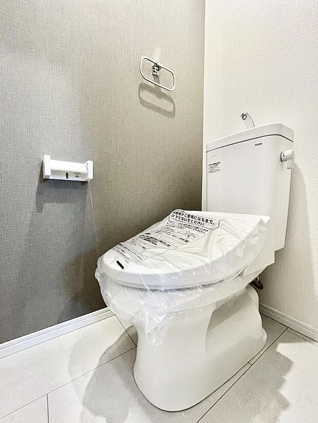 トイレは1階と2階それぞれに配置されていてとても便利です。 