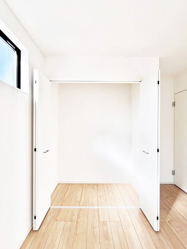 収納力あるクローゼット