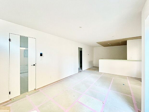 18.75帖の広々ＬＤＫは家族みんなの快適空間！家族のつながりを強くする大事なスペースです。 