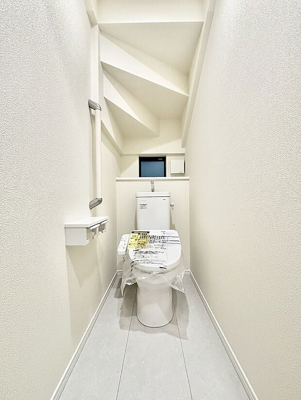 ウォシュレット付きトイレが1階と2階それぞれに配置されていてとても便利です。 