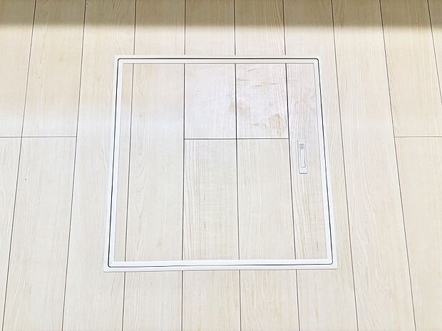 床下収納付き！日用品・非常用品の収納にも大活躍。