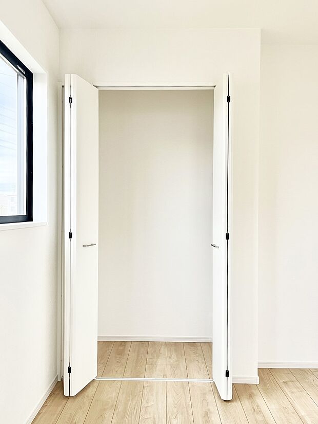 収納力あるクローゼット